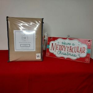 Modern Sputher Home Queen Tan Flannel Sheets